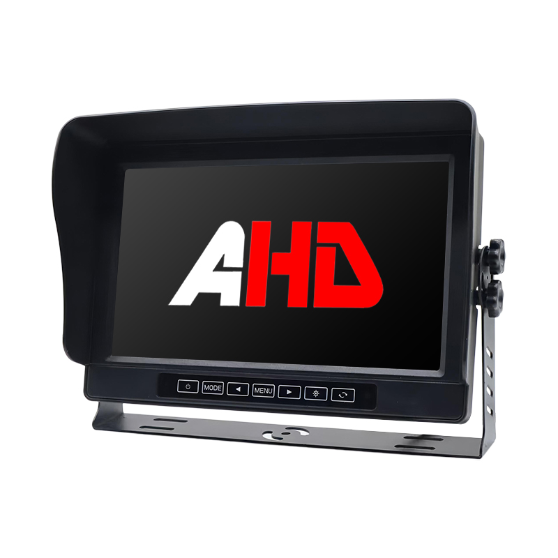 10.1 انچ IP69K واٹر پروف 2چ اے ایچ ڈی ان پٹ ٹچ بٹن گاڑی مانیٹر