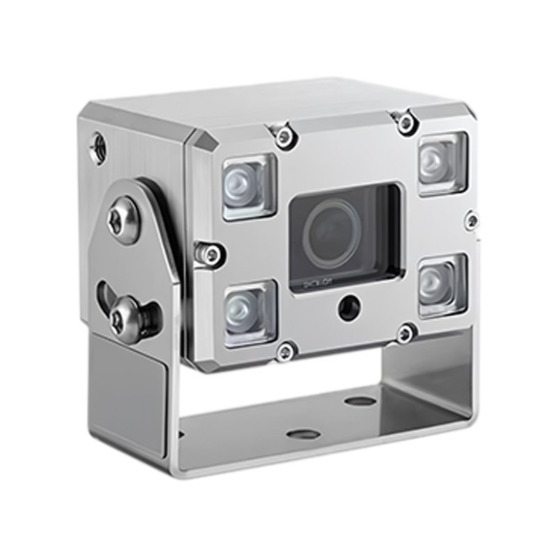 304 سٹینلیس سٹیل IP69K AHD ٹرک ریئر ویو کیمرہ 4-LED IR نائٹ ویژن کے ساتھ